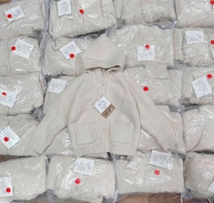 ÁO KHOÁC LEN LÓT LÔNG DÀI TAY BÉ TRAI BÉ GÁI SẴN