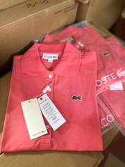 ÁO POLO CÁ SẤU MÀU CAM ĐÀO NỮ