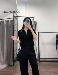 ÁO LEN POLO CỔ THÊU CÁ SẤU NỮ