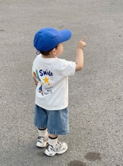 SET ÁO SMILE QUẦN BÒ BÉ TRAI