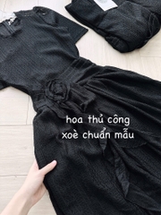 VÁY REN LI EO HOA XOÈ NỮ( xả 159k)