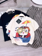 SET BÉ GÁI SZ ĐẠI QUẦN KẺ CÔ GÁI ĐEO KÍNH
