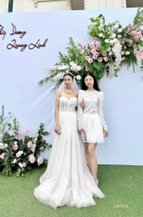 SET BỘ REN ĐỆM VAI TAY BỒNG CV DẬP LI NƠ EO NỮ THU ĐÔNG SẴN