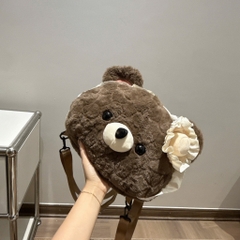 BALO GẤU ĐỘI MŨ NÂU NỮ