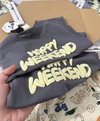 SET CỘC WEEKEND XÁM BÉ TRAI (xả 59k )