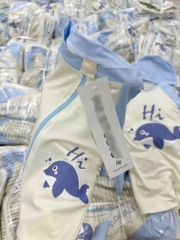 ĐỒ BƠI - BỘ BƠI KÈM MŨ BABY SHARK BÉ TRAI