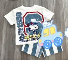 SET BỘ CHÚ CHÓ SNOOPY QUẦN ĐÙI KẺ BÉ TRAI