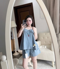 SET BÒ GIẤY 2S VIỀN REN BÈO NỮ SẴN
