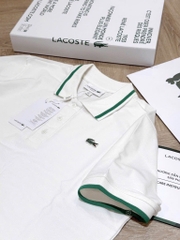 ÁO TRẮNG VIỀN XANH LACCOT NỮ