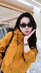 ÁO KHOÁC GIÓ CHỐNG NƯỚC CÓ MŨ NỮ THU ĐÔNG
