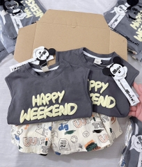 SET CỘC WEEKEND XÁM BÉ TRAI (xả 59k )