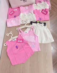 SET BA CHI TIẾT HỒNG BARBIE BÉ GÁI