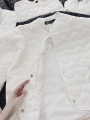 ÁO PHAO NỮ ZR TRẦN TIM TÚI CÁCH ĐIỆU 2 MẦU THU ĐÔNG SẴN(SALE 169k)