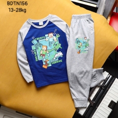 BỘ DÀI THUN COTTON NHÍ BÉ TRAI ĐẠI
