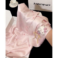 PIZAMA MÈO KITTY HỒNG NỮ