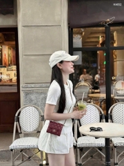 ÁO LEN DỆT CỔ SEN 2 MÀU NỮ THU ĐÔNG