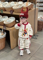 SET BỘ DÀI NỈ SIÊU NHÂN MARVAL 2 MÀU PHỐI BÉ TRAI