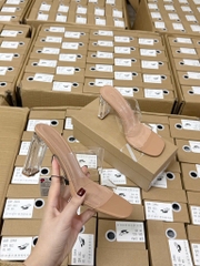 GIÀY DÉP - GUỐC QUAI TRONG ĐẾ 8CM NỮ