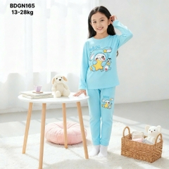 SET BỘ DÀI COTTON XUẤT DƯ KITTY BUNNY ELSA SIZE ĐẠI BÉ GÁI