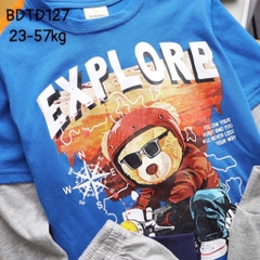 SET BỘ COTTON DÀI TAY BÉ TRAI