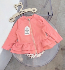 SET ĐỒ BƠI ÁO CAM CHÂN VÁY HOA BÉ GÁI (XẢ 56k)