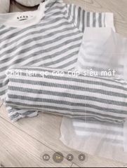 VÁY LEN NỮ KẺ DÚT EO PHỐI VIỀN SẴN