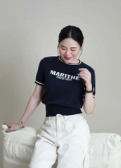 ÁO LEN BO CỔ MARI 2 MÀU NỮ SẴN(SALE 99k)