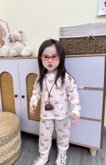 SET 2 BỘ DÀI XƯỚC NƠ THỎ BÉ GÁI(XẢ 85k)