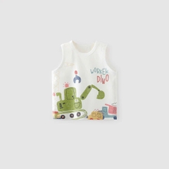 SET 3 ÁO BA LỖ COTTON XƯỢC BÉ TRAI ( xả 67k)