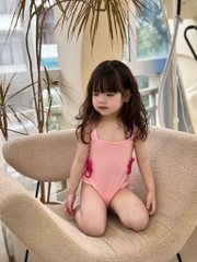 ĐỒ BƠI HỒNG CUTE CHO BÉ GÁI SẴN (SALE 45k)