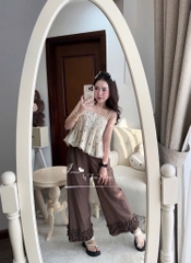 SET BỘ HOA NHÍ 2S QUẦN SUÔNG NỮ