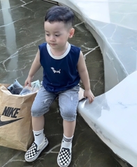 SET 2 ÁO BA LỖ CHÓ BÉ TRAI