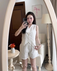 SET ÁO GHILE PHỐI QUẦN ĐÙI CHO NỮ SẴN
