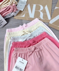 SET 5 QUẦN PASTEL TONE HỒNG BE GHI BÉ GÁI