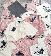 ÁO SƠ MI TUỒN TOMMY 2 MÀU NỮ (TĂNG GIÁ) SẴN