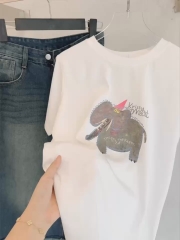 SET NGỐ JEANS NỮ CHÂN RUA MIX PHÔNG GIẤY VOI SẴN