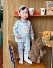 SET 2 BỘ DÀI GẤU XANH BÉ TRAI