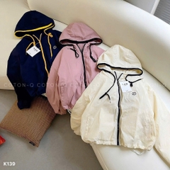ÁO GIÓ CROP NỮ SẴN