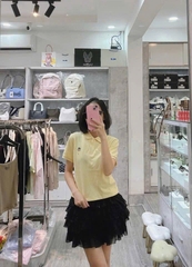 ÁO POLO VÀNG THÊU GẤU TUỒN NỮ