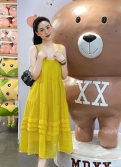 VÁY TƠ LI NGANG 3 TẦNG 2 LỚP