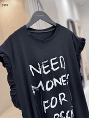 VÁY SUÔNG BÈO VAI NEDD MONNEY 2M ĐEN (xả 75k)