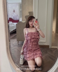 VÁY 2 DÂY NHIỀU TẦNG SẴN