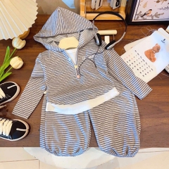 SET BỘ KẺ DÀI 3 MÀU HỒNG VÀNG XÁM BÉ GÁI