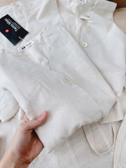 SET LINEN SÁT NÁCH CỘC TAY CVAY DÁNG DÀI NỮ SẴN