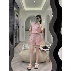 SET BỘ ĐÙI IN CHỮ THÊU LOGO CÚN DỄ THƯƠNG NỮ SẴN (SALE 55k)