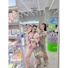 BỘ DÀI NỈ VẢI DƯ SỐ 87 MÀU HỒNG NỮ THU ĐÔNG