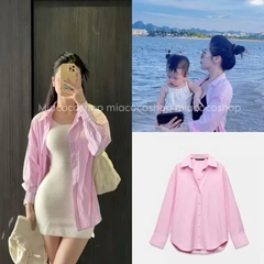 ÁO SMI KẺ XANH - HỒNG HOTTTT NỮ