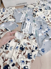 ĐỒ BƠI - SET 2 BỘ BIKINI ANIMALS BÉ TRAI( xả 99k )