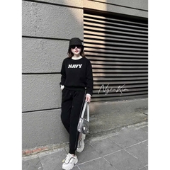 SET NỈ LÓT LÔNG NAVY PHỐI LEN HÀNG QC NỮ THU ĐÔNG SẴN (SALE 199k)