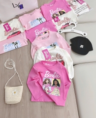 SET 3 ÁO DÀI TAY BARBIE BÉ GÁI